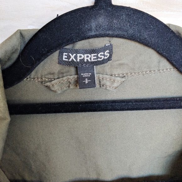 Express Military Jacket in Green Size S - Picture 4 of 5